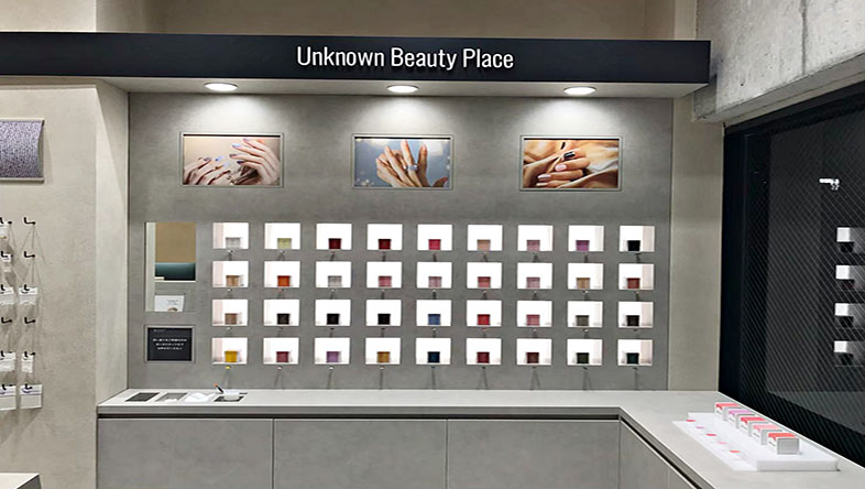 TUnknown Beauty Placeのディスプレイ